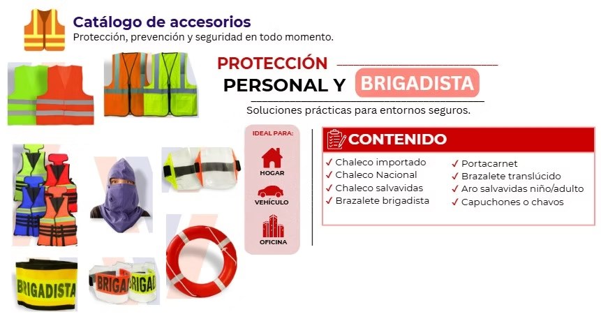Protección personal y brigadista
