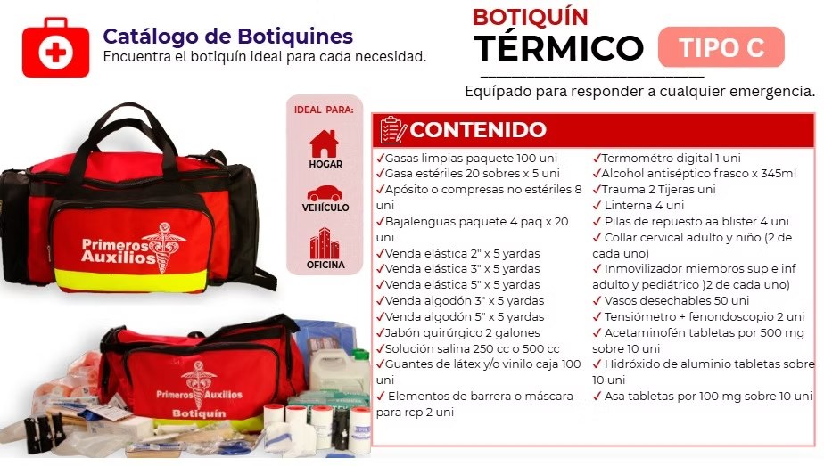 Botiquín térmico Tipo C